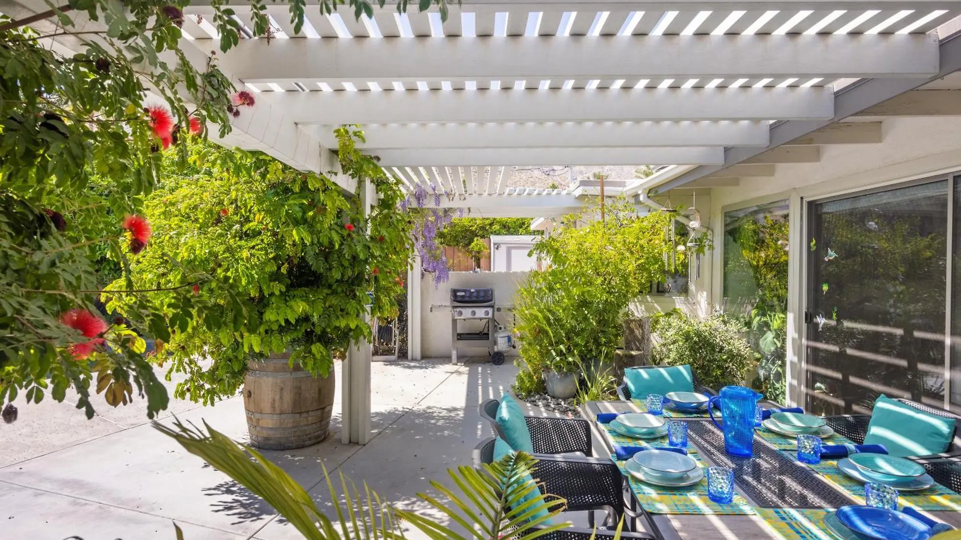 Ferienhaus Villa Palm Springs Eco Mid-Century Urban Oasis Retreat